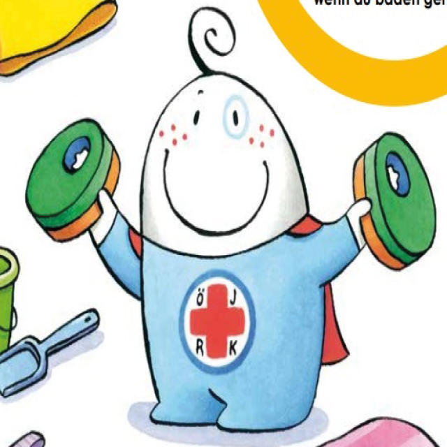 Roko kommt ins Freizeitbad