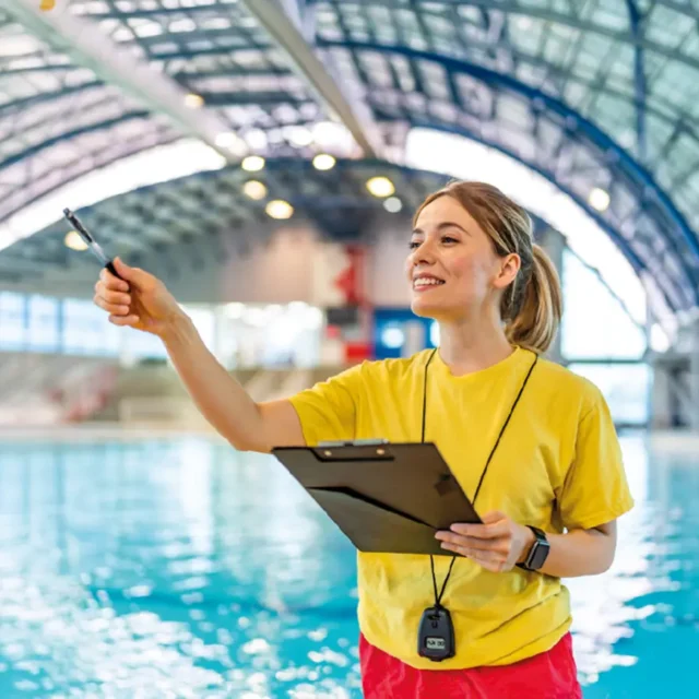 Schwimmabzeichenabnahme